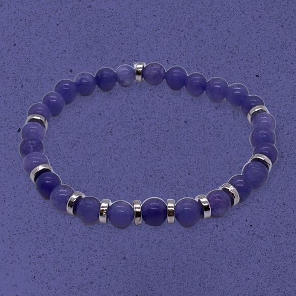 NWT Wool + Pepper Co. Sagittarius + Tanzanite Bracelet - Zodiac x Gemstone - Picture 9 of 12